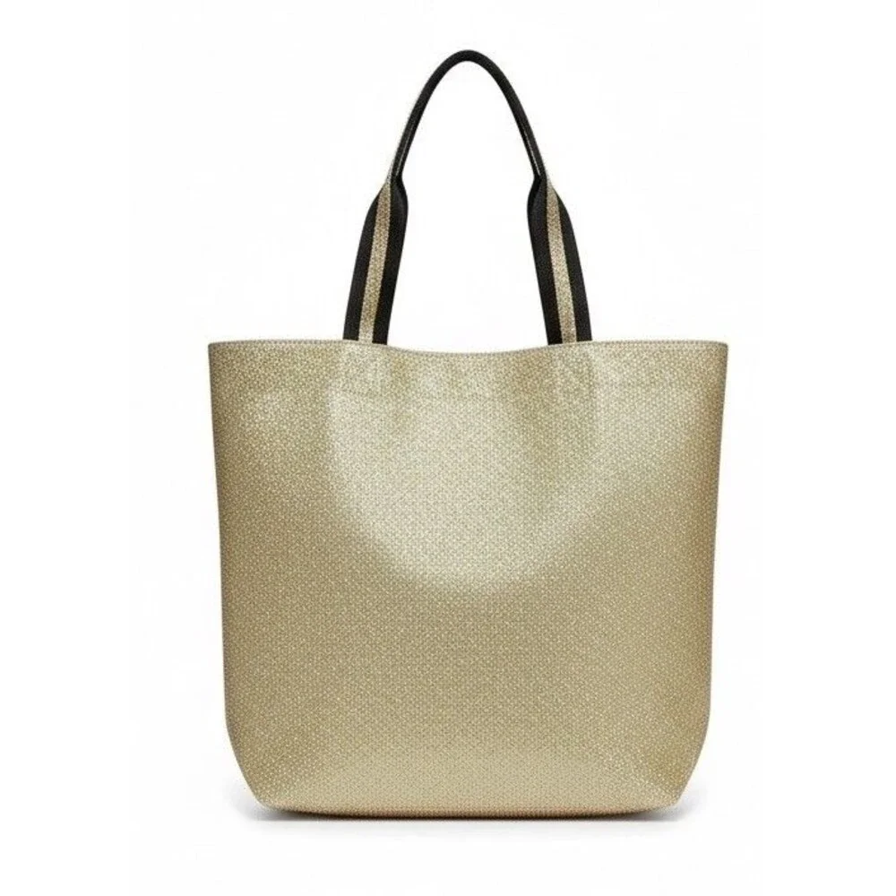 Victoria’s Secret 2017 Fashion Show Gold Glitter Tote Bag Limited Edition Large